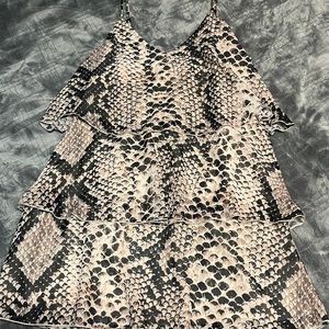 Show me you mumu mini ruffle Suarez dress